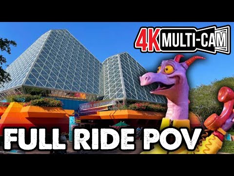 Journey Into Imagination With Figment - Full Ride - 4K Multi-Cam POV