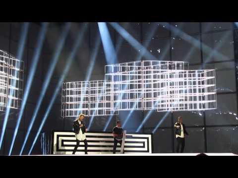 ESCKAZ in Copenhagen: Freaky Fortune ft. Riskykidd (Greece) - Rise Up (2nd rehearsal)