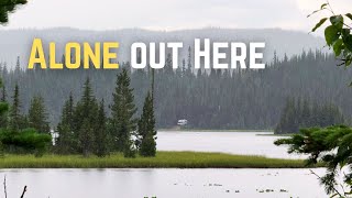COZY Rainy Day Truck Camping On A Back Country Lake