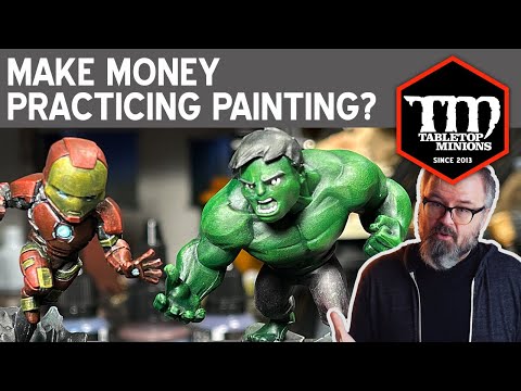 Make Money Practicing Miniature Painting?
