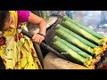 Bamboo Chicken Biryani Making Primitive Cooking Skills Street Foods