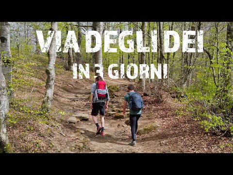 BOLOGNA - FIRENZE: 150 km A PIEDI in 3 giorni  |  Via Degli Dei  🇮🇹