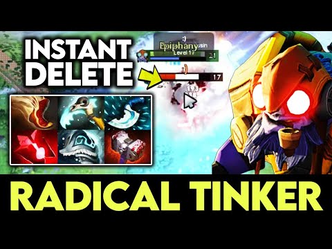 Radical Tinker The Killing Machine - He Just Need 1Sec To Delete Hero Dota 2
