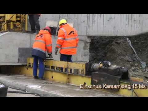 Saaldorf-Surheim - Einschub der Bahnüberführung