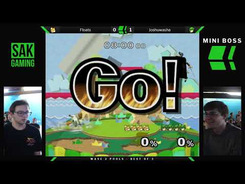 Mini Boss 2 Wave 2 Pools - Floats (Fox) vs Joshuwasha (Marth)