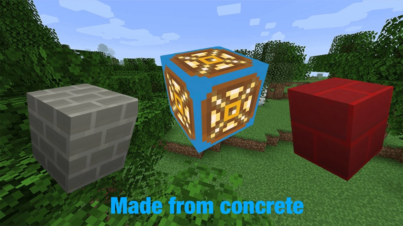Better Concrete mod for Minecraft