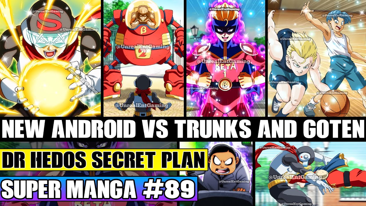 Watch Now A NEW ANDROID VS TRUNKS! Dr Hedos Plan To Build The Gammas Dragon Ball Super Manga Chapter 89 Review A NEW ANDROID VS TRUNKS! Dr Hedos Plan To Build The Gammas Dragon Ball Super Manga Chapter 89 Review