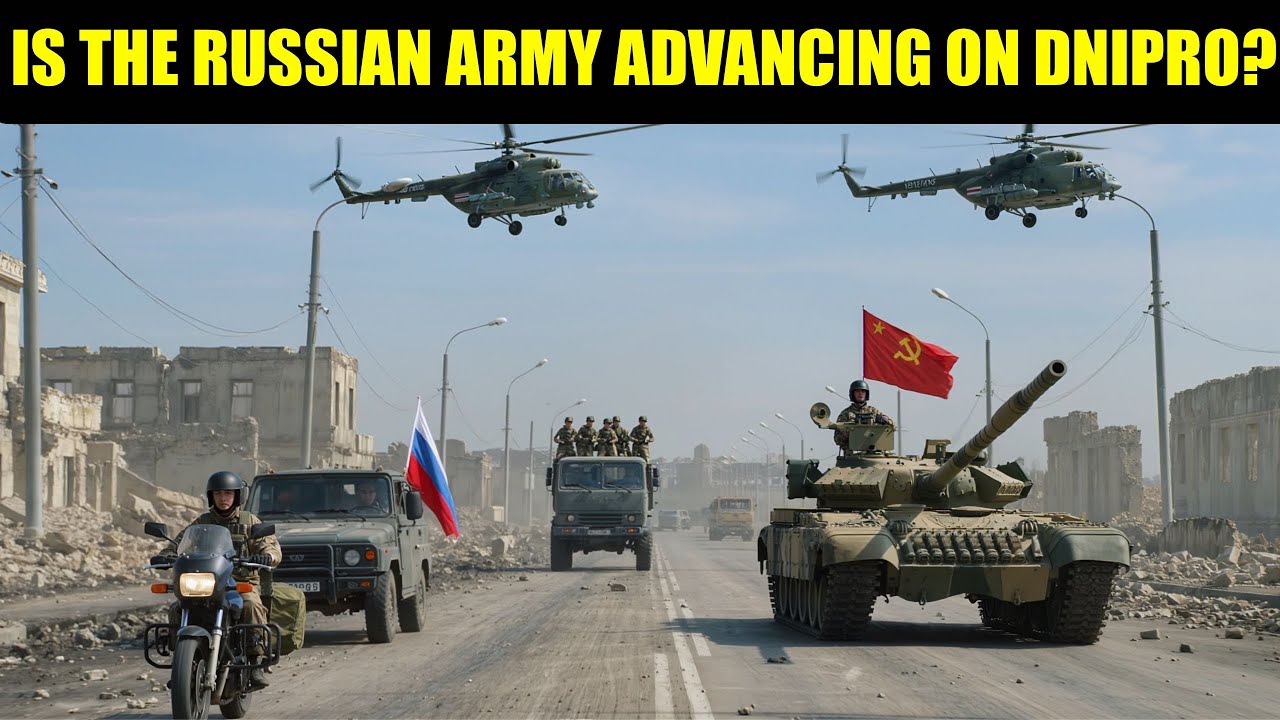 Russian Forces Advance on Dnipro: Can Ukraine Hold the Line?
