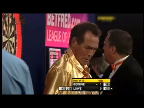 Wild: Bobby George zeigt seinen Nippel 😳😬🙃 so feiert man eine 180 ⭐️😬 Darts Dart