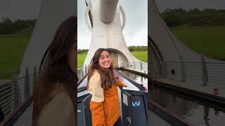 O ÚNICO ELEVADOR DE BARCOS ROTATIVO DO MUNDO 🌎📍Falkirk Wheel