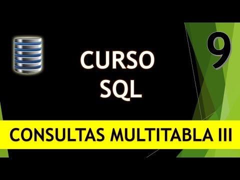 Curso SQL Consultas Multitabla III Left Join y Right Join Vídeo 9