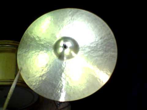 20 Kontroversial Ride, 1848g - Handcrafted cymbals by Craig Lauritsen..MOV