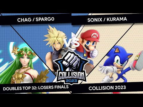 Collision 2023 - Chag / Sparg0 (Green) vs Kurama / Sonix (Blue) - Top 8 - Losers Finals