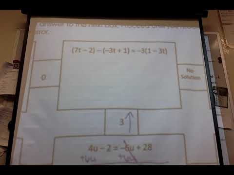 Multi Step Equations Maze Answer Key