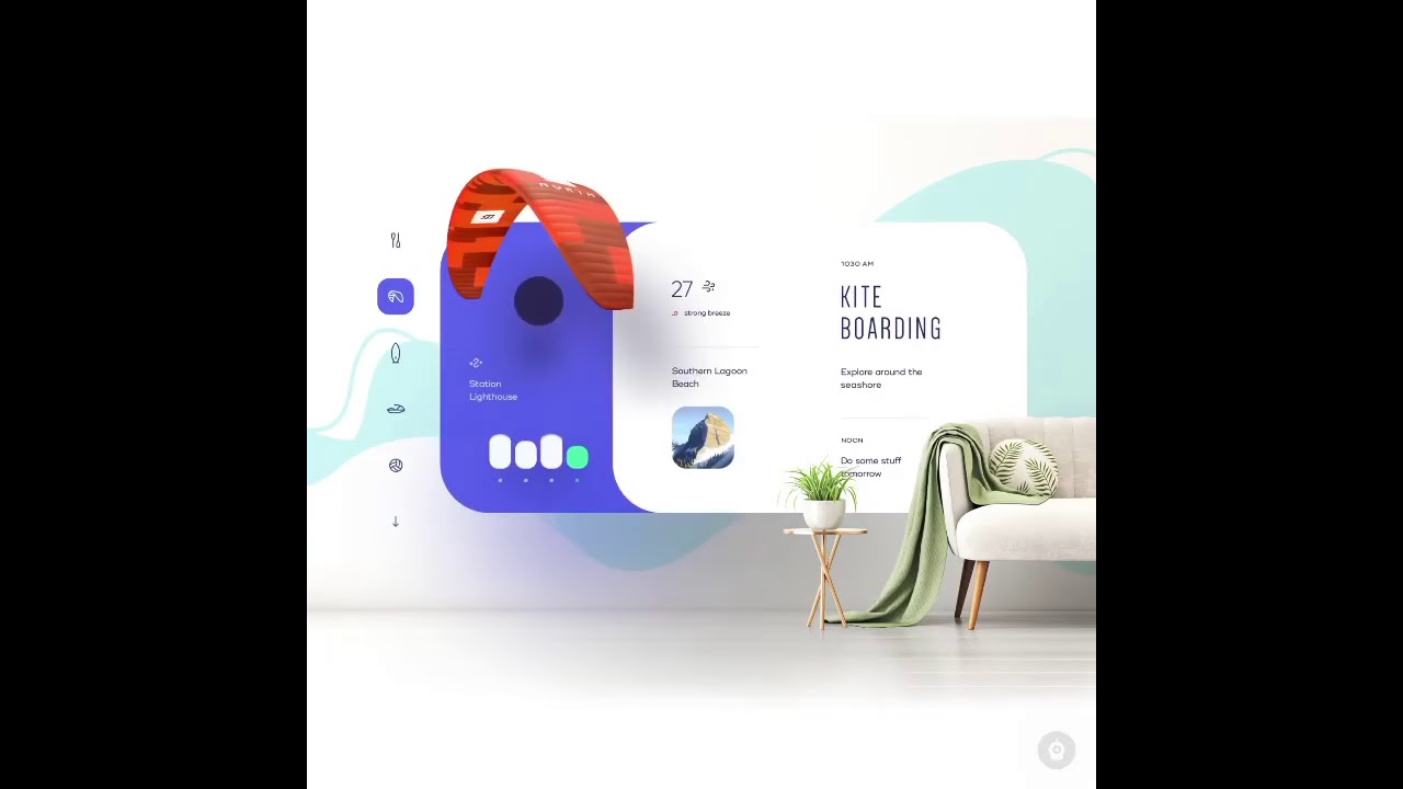 Awesome dashboard design and Animation