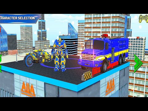 Super Robot Action Car Transform Game - Android Gameplay