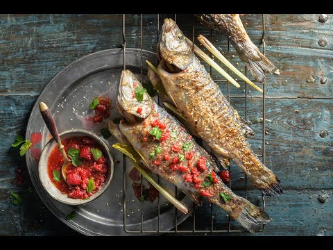 Ricetta: Branzino alla griglia con lemongrass | FOOBY