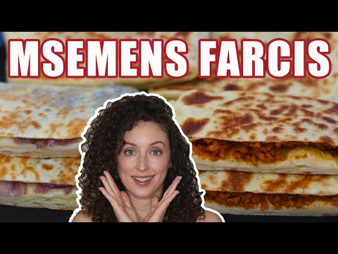 Le secret pour des msemen farcis irrésistibles!