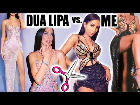 I Made Dua Lipa's Grammy Dress!