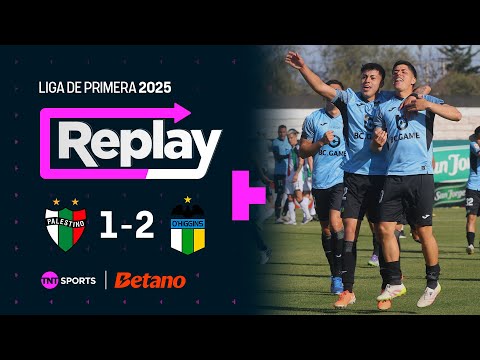 TNT Sports Replay | Palestino 1-2 O'Higgins | Fecha 23