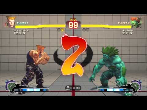 SSF4 ACE E I RI N VS MIZOTERU HD