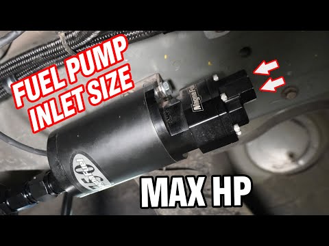 Tech Tip Tuesday: Fuel Pump Inlet Size... It Matters!