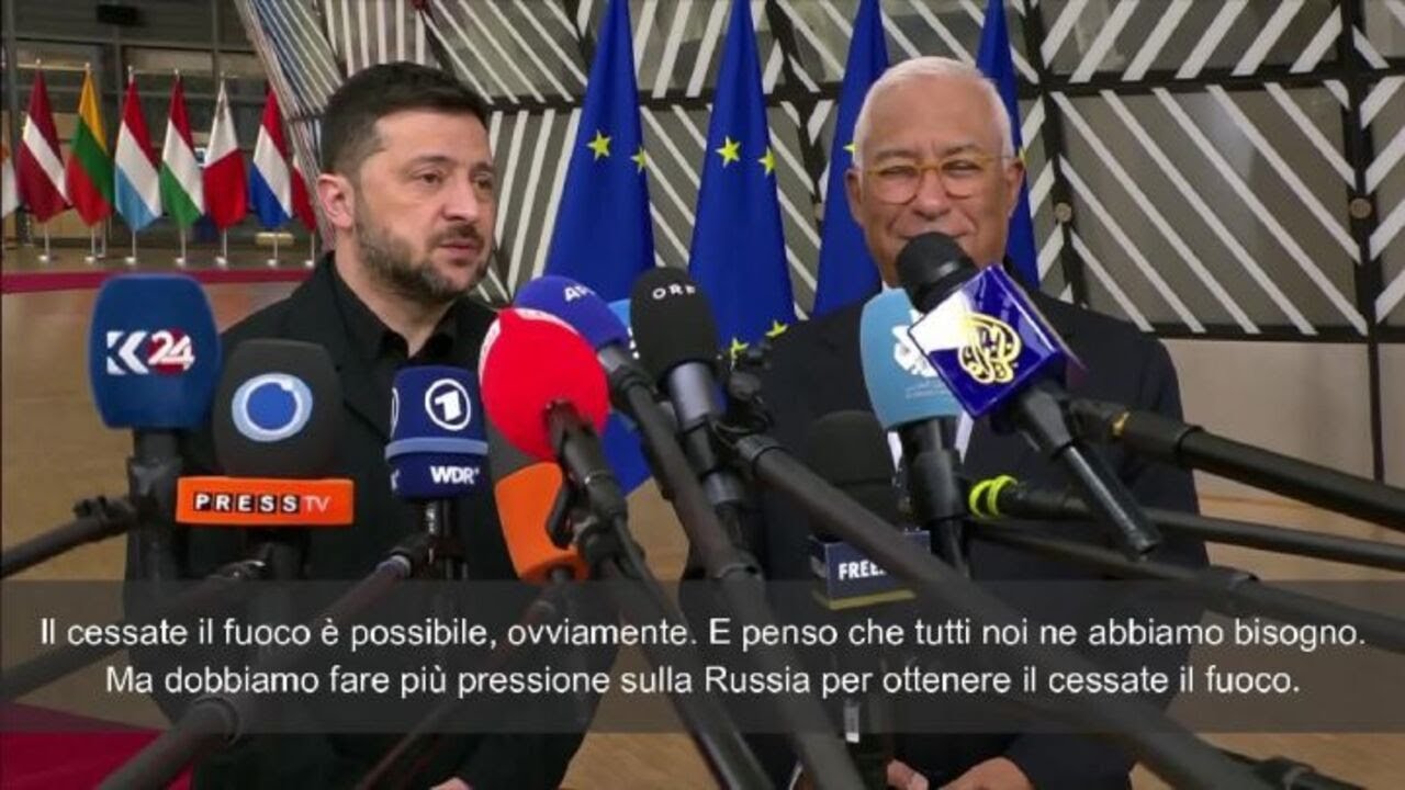 Guerra Ucraina, Zelensky: "Cessate il fuoco possibile ma nessuna cessione territoriale" l