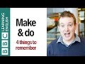 Make Do English In A Minute