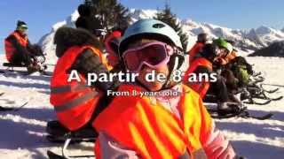preview picture of video 'Descente en Luge à La Clusaz by Oxygène Mont Blanc'