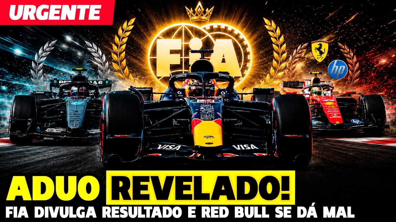 🚨URGENTE: FIA DIVULGA NOVO ADUO E RED BULL SE DÁ MAL DE NOVO, CHINA PODE ESTREAR 2027 | FÓRMULA 1