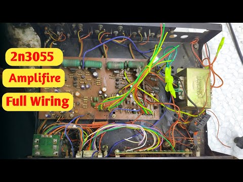 2n3055 Amplifier Board Full Wiring ! Amplifier Connection! 2n3055 Amplifier Repair! A TO Z Repairing