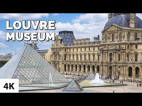 A Tour of LOUVRE MUSEUM / Paris, France (4K)