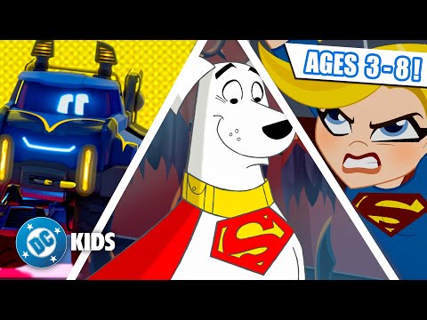SUPER Shows for Kids! 🤩📺🦸 | #Batwheels #krypto | @dckids