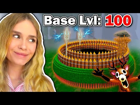 Building The STRONGEST Base Possible In 99 Nights In The Forest (Roblox)
