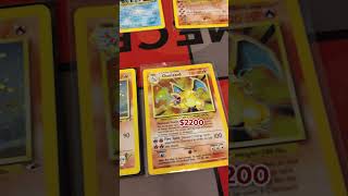 Shiny Vintage Pokemon! #pokemoncards #charizard