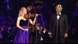 Andrea Bocelli e Caroline Campbell - Panis Angelicus - Aparecida - Brasil - 15/10/2016 - Parte 6