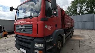 MAN TGA 26.440, 6x4, 26 TUN, HARDOX, TŘ&Iacute;STRANN&Eacute; SKL&Aacute;PĚN&Iacute;, 17 CBM, N&Aacute; volquete | Imagen 4 - Autoline