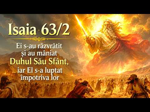 Isaia 63/2| Ei s-au răzvrătit și au mâniat Duhul Său Sfânt, iar El s-a luptat împotriva lor