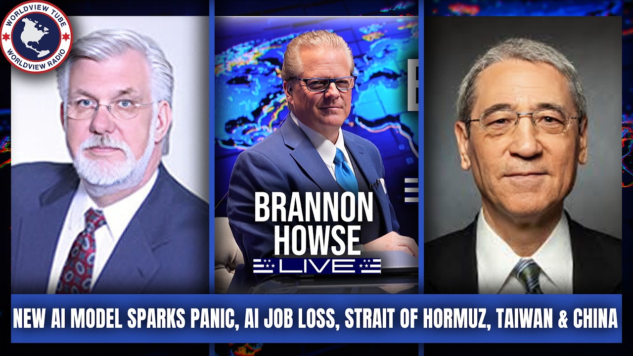 New AI Model Sparks Panic, Strait of Hormuz, Taiwan & China | Gordon Chang, Patrick Wood & More