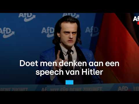 'Hitler-stijl': kritiek op toespraak AfD in Duitsland | RTL Nieuws