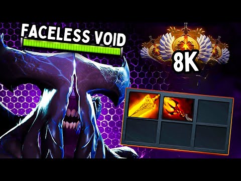 WTF New Meta 8K MMR 🔥Faceless Void Magic Builds 🔥 Radiance + Dagon OP 19Kills Immortal Rank