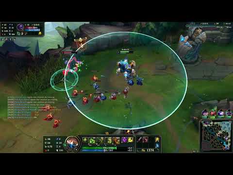 Freezing lane as Urgot | League of Legends