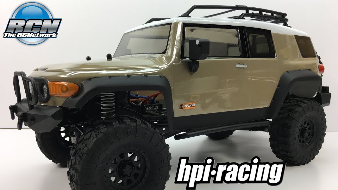 RC auto Venture Toyota FJ Cruiser, piesková