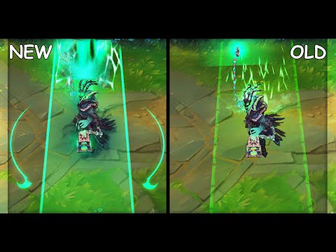 Thresh VFX Update All Skins NEW and OLD (League of Legends)