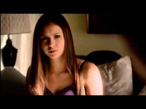 4x06 Damon & Elena - Damon saves Elena & bed room scene [Vampire Diaries]