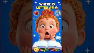 Where Did Letter A Go?! 😱 | ABC Song| TinyTuneWorld #shorts