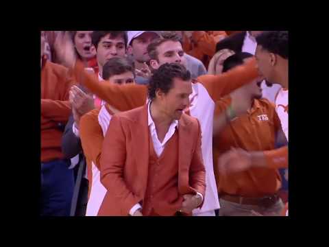 Matthew McConaughey In A Burnt Orange Suit Tells Texas' Bench To "get the f*** up"