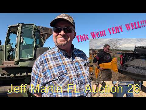 2026 FL Jeff Martin Heavy Equipment Auctions - See What I Bought & What C&C Equipment Sold !!!