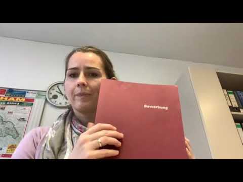 Erklärvideo - Wie ordne ich meine Unterlagen in der Bewerbungsmappe an?