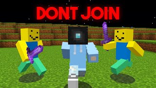 JOINING A ROBLOX ONLY Minecraft SMP
